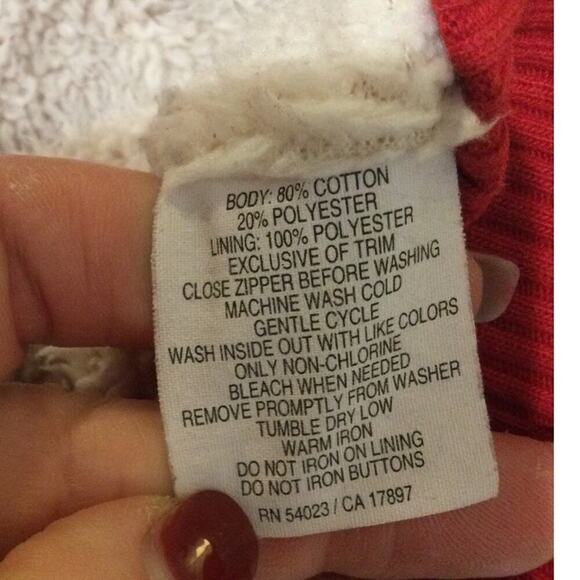 Vintage Old Navy Womens Sherpa Lined Vest Large Red Y2K Gorpcore Cabin Fisherman - Picture 6 of 9